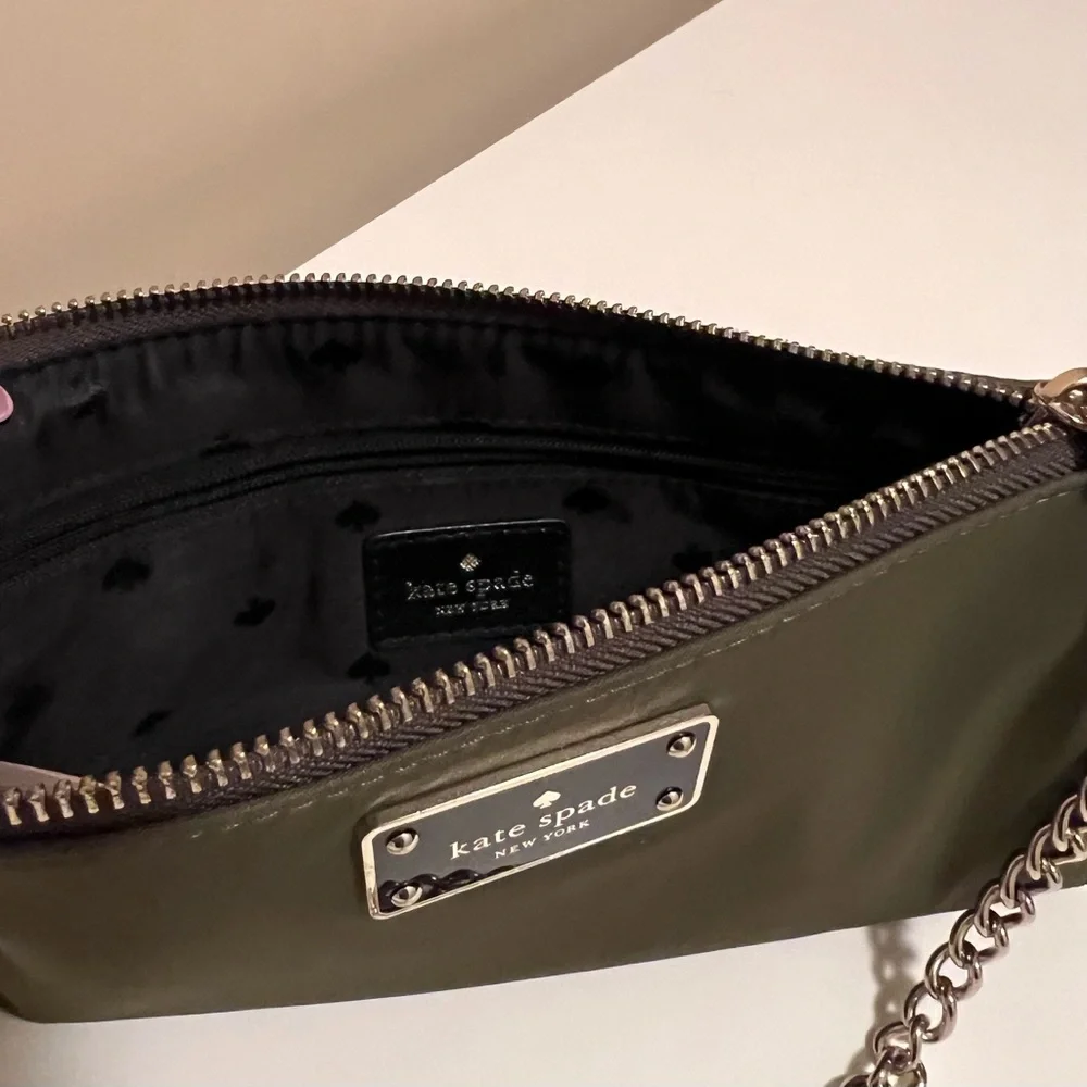 Kate Spade Nylon Gold Chain Purse - Picture 3 of 3